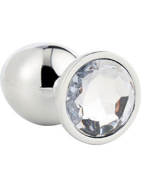 Dream Toys - Gleaming Love Silver Plug (Large)